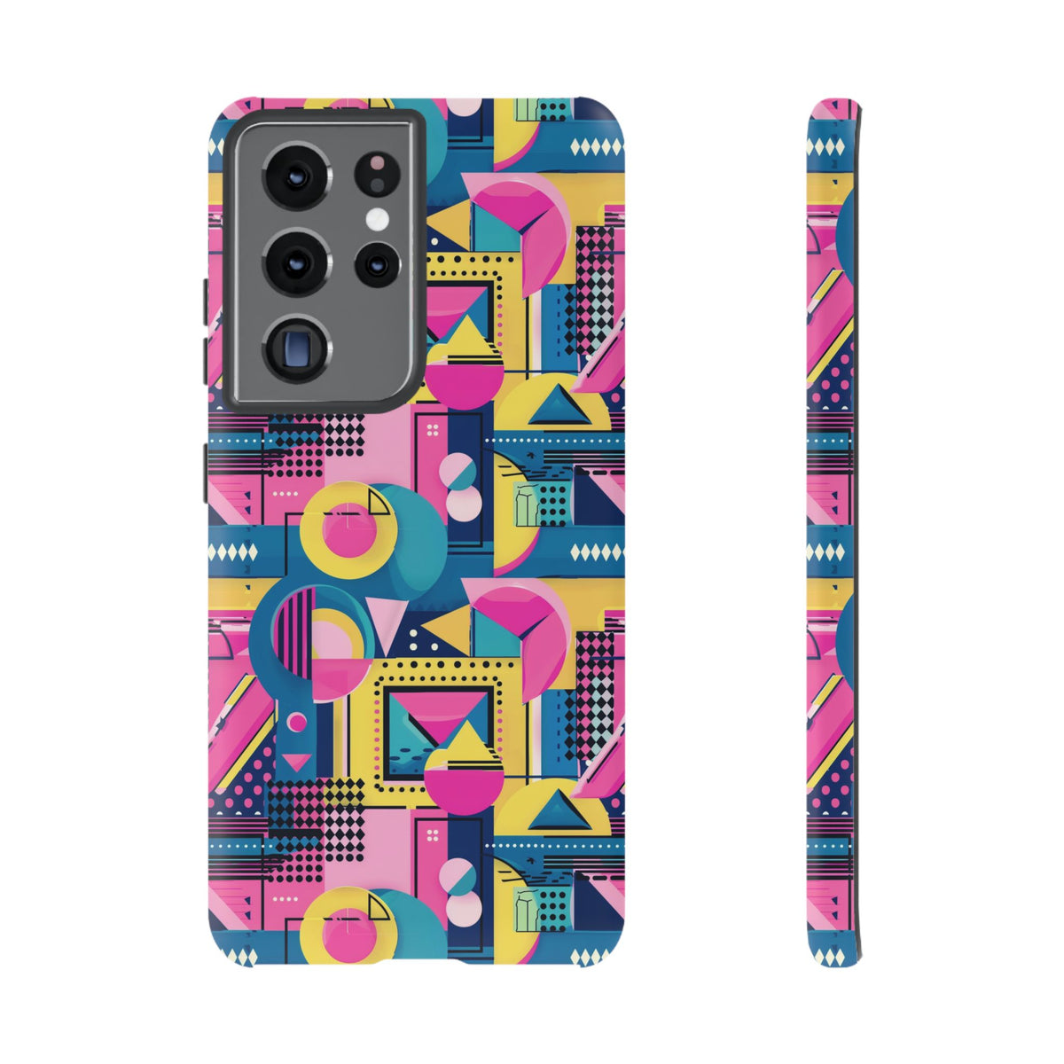 Retro 80s Seamless Phone Case – Vintage Style Meets Modern Protection 090