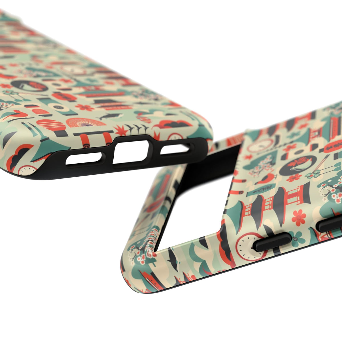 Japanese Pattern Phone Case – Elegant & Timeless Design for Your Phone 105