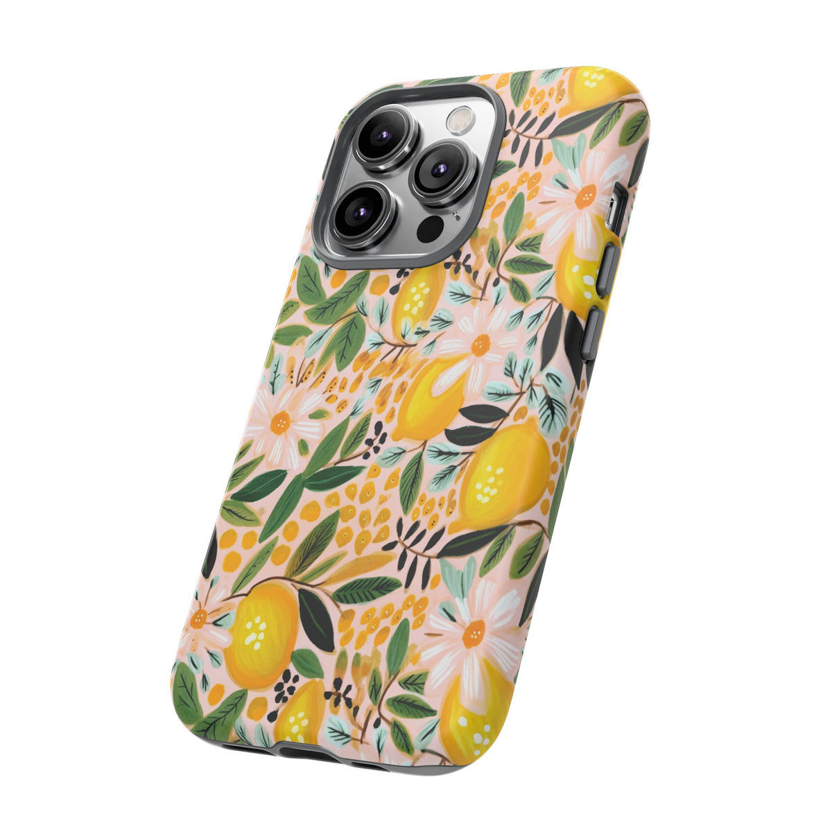 Cute Summer Lemons Phone Case – Refreshing Citrus Design for Your Phone 2