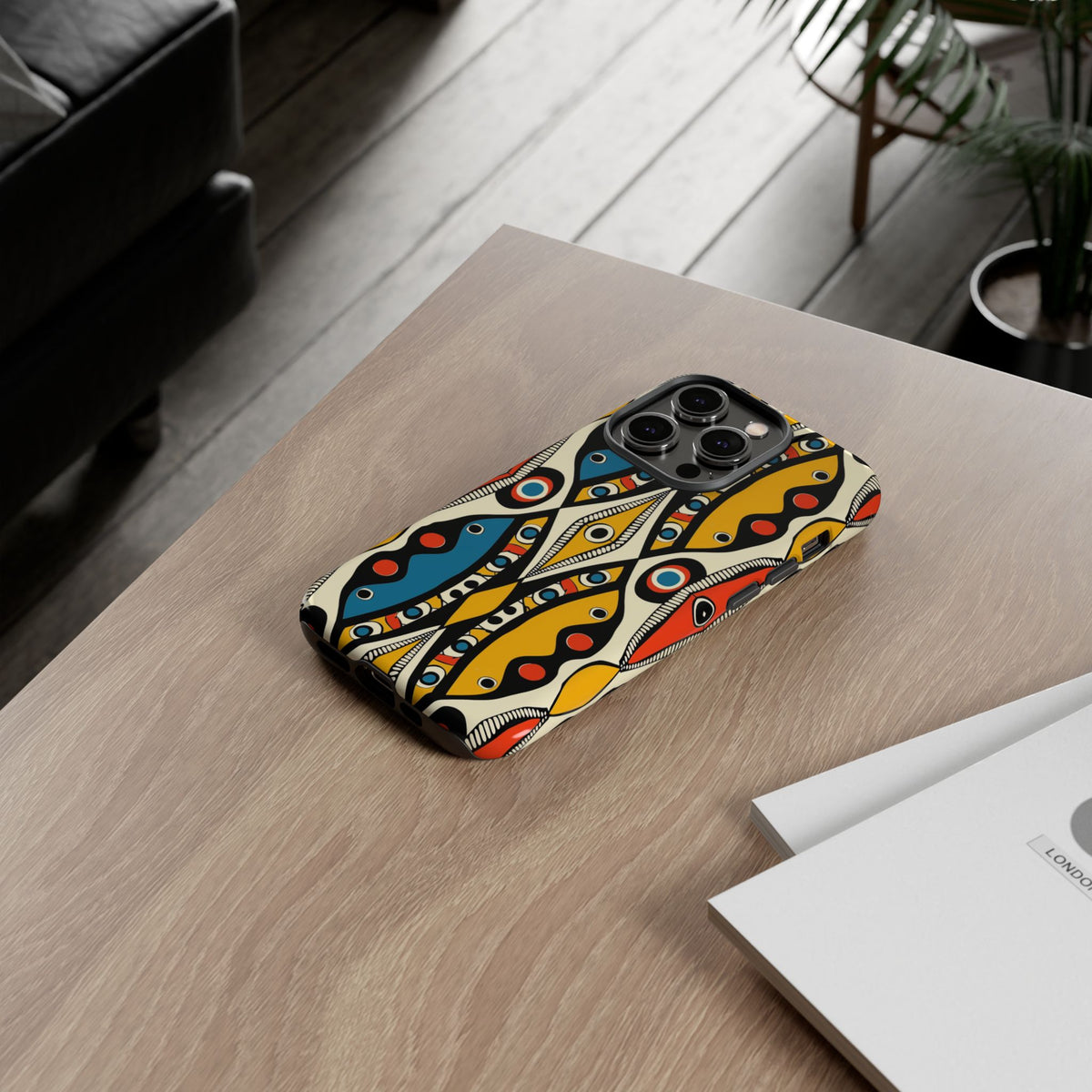 Stylish African Pattern Phone Case – Unique and Vibrant Protection 180