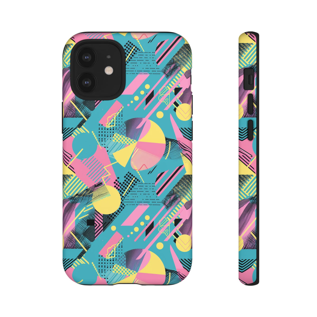 Retro 80s Seamless Phone Case – Vintage Style Meets Modern Protection 083