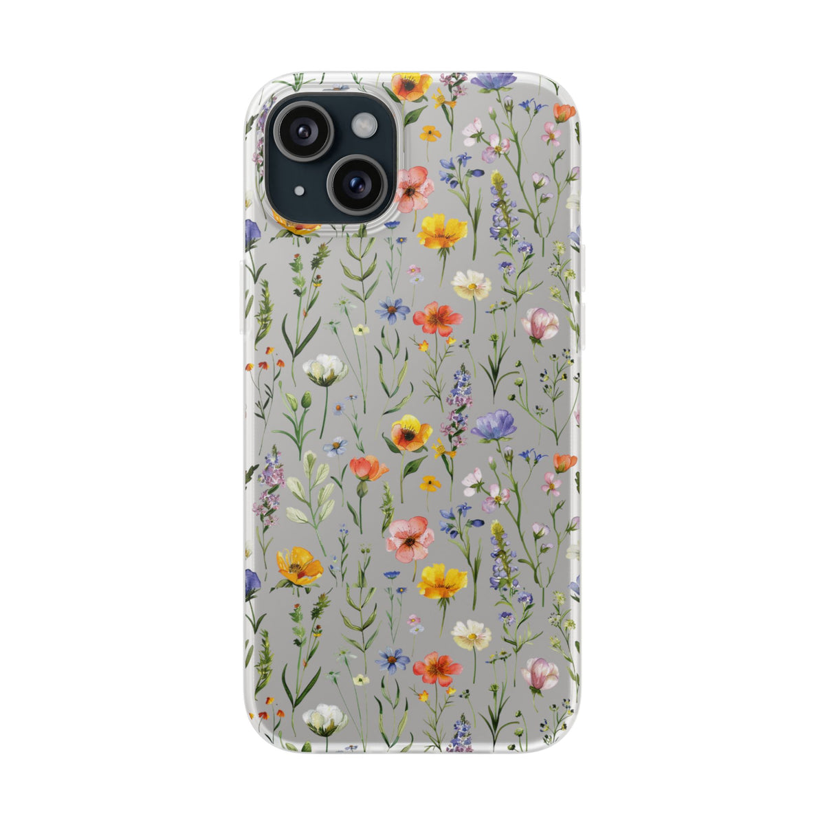 Wildflowers Pattern Phone Case – Embrace Nature with Every Call