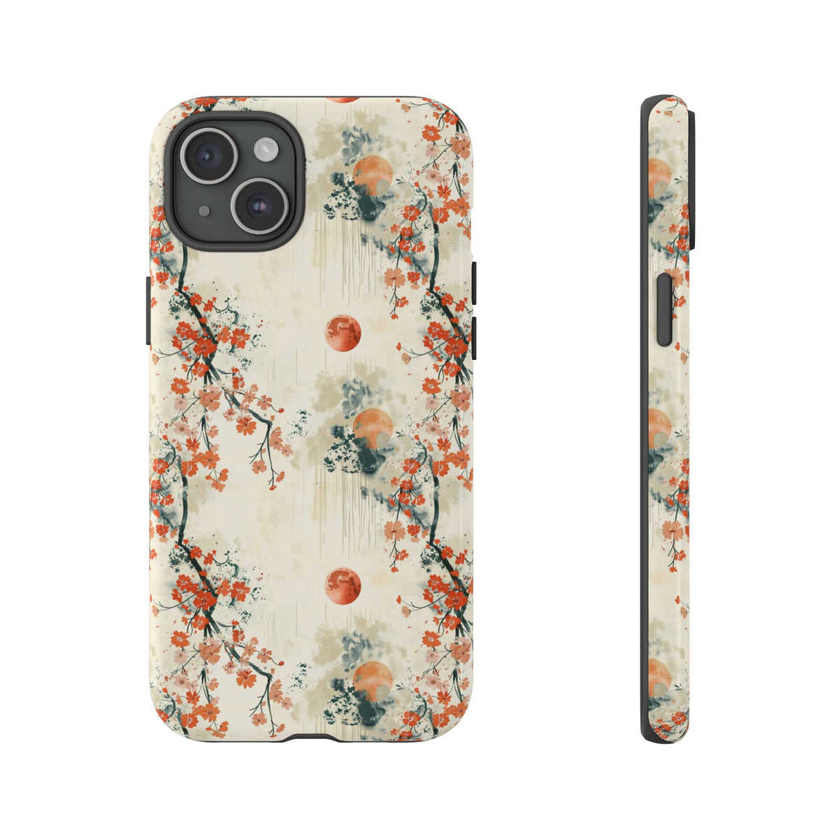 Japanese Pattern Phone Case – Elegant & Timeless Design for Your Phone 075