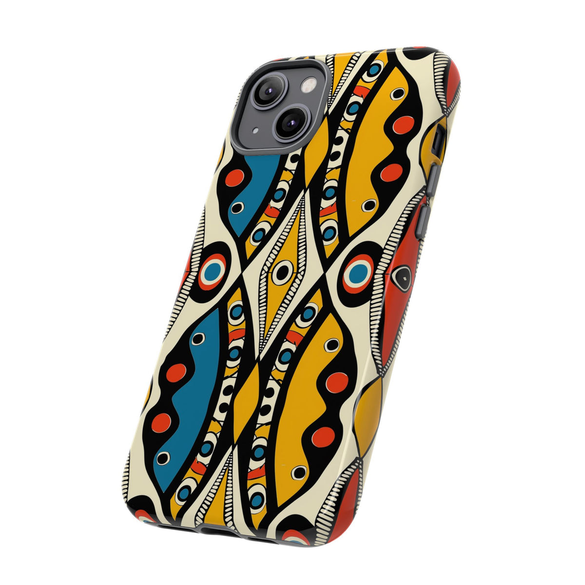 Stylish African Pattern Phone Case – Unique and Vibrant Protection 180