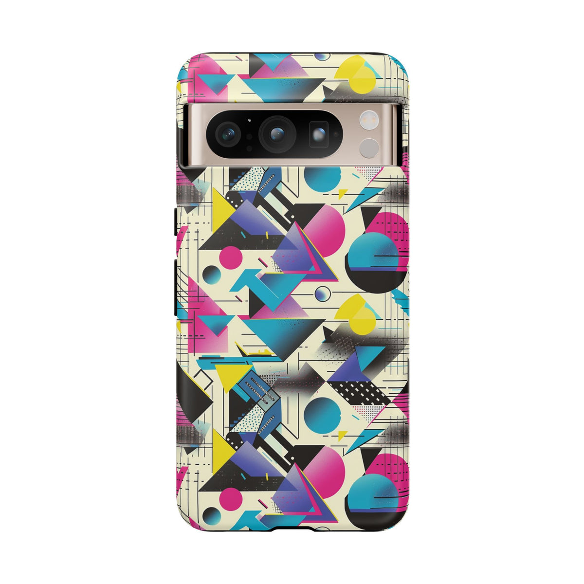 Retro 80s Seamless Phone Case – Vintage Style Meets Modern Protection 202