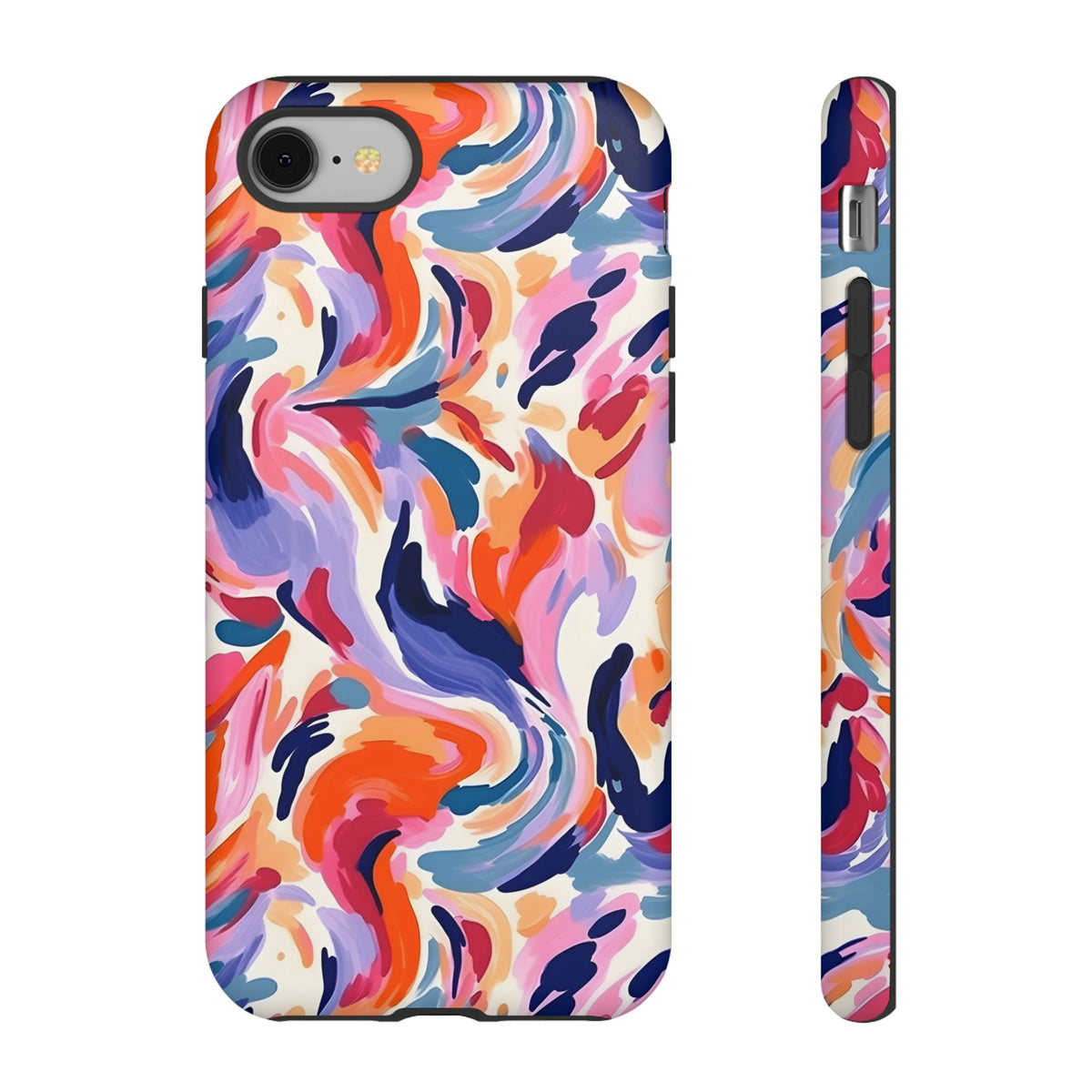 Abstract Painting Design Phone Case – Modern Art-Inspired Phone Cover 3