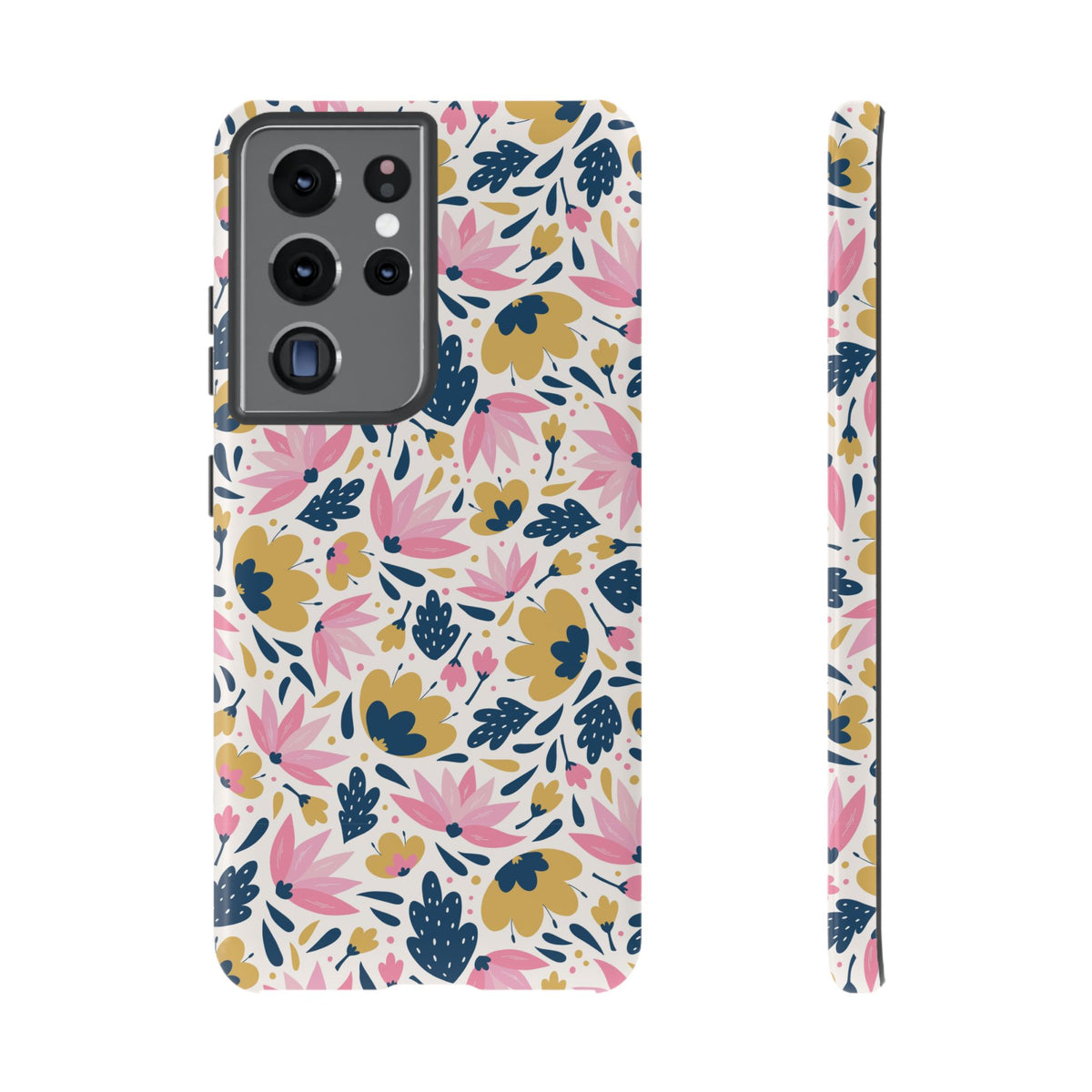 Colorful Little Flower Design Phone Case – Bright and Cheerful Floral Phone Cover 3