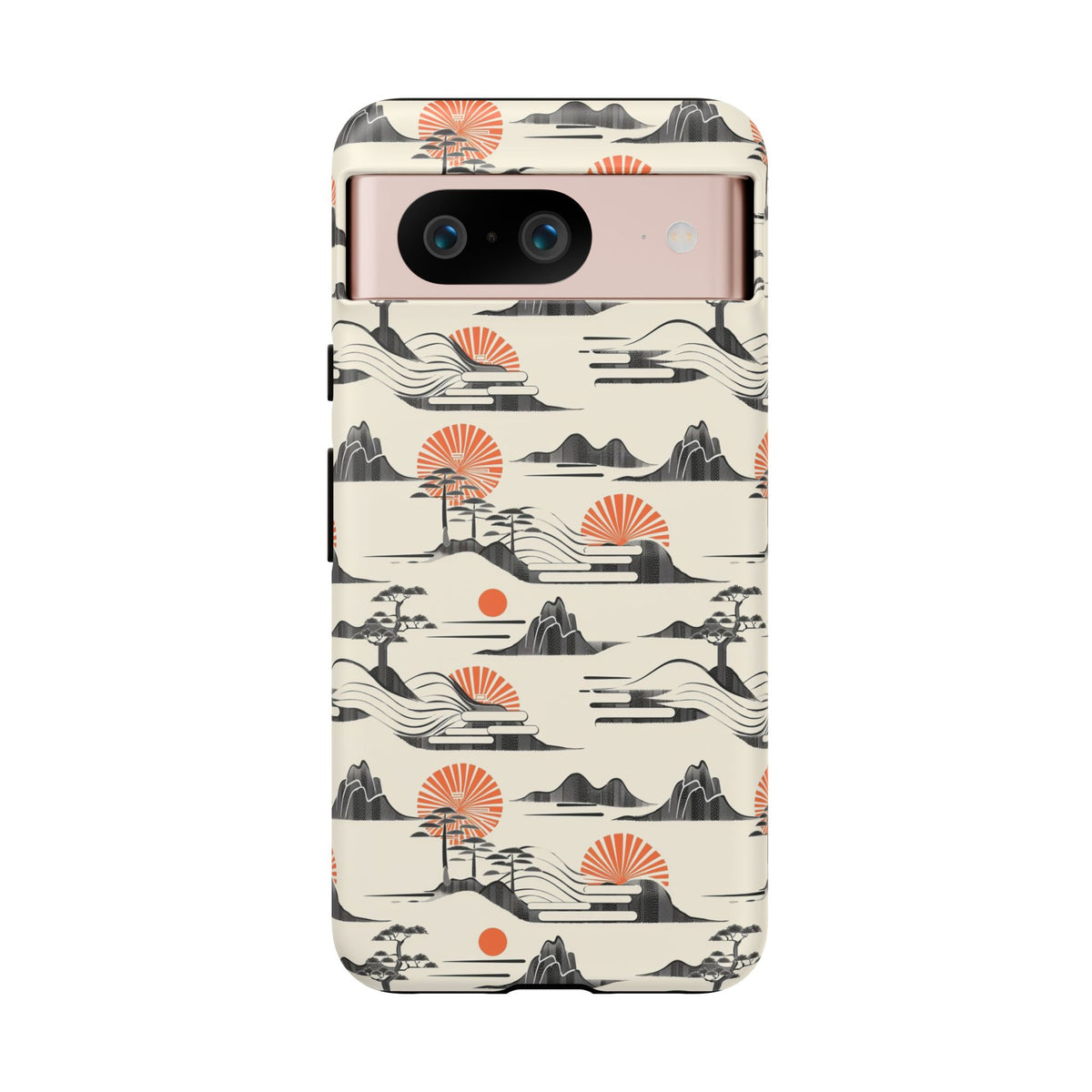 Japanese Pattern Phone Case – Elegant & Timeless Design for Your Phone 022