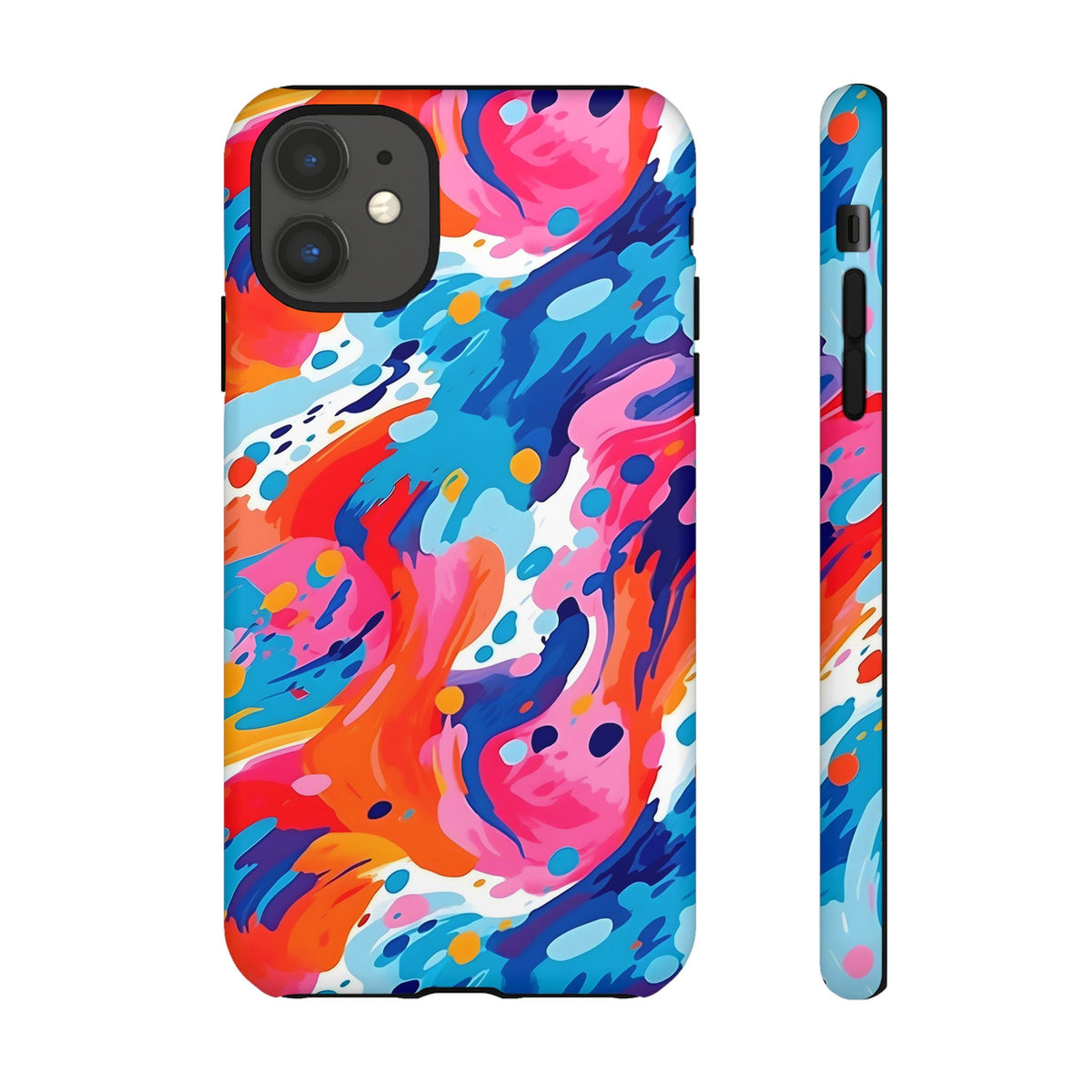 Abstract Painting Design Phone Case – Modern Art-Inspired Phone Cover 4