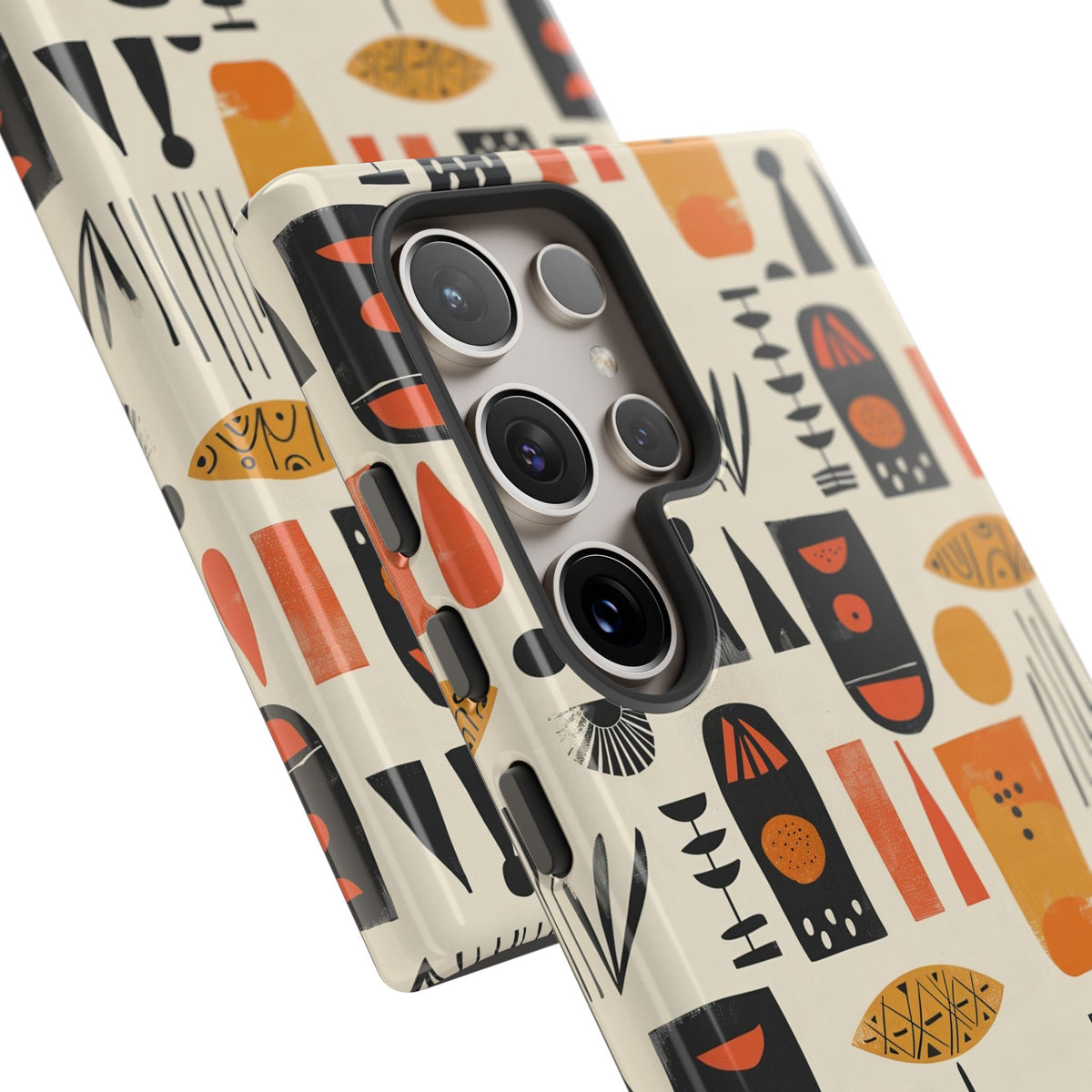 Stylish African Pattern Phone Case – Unique and Vibrant Protection 208