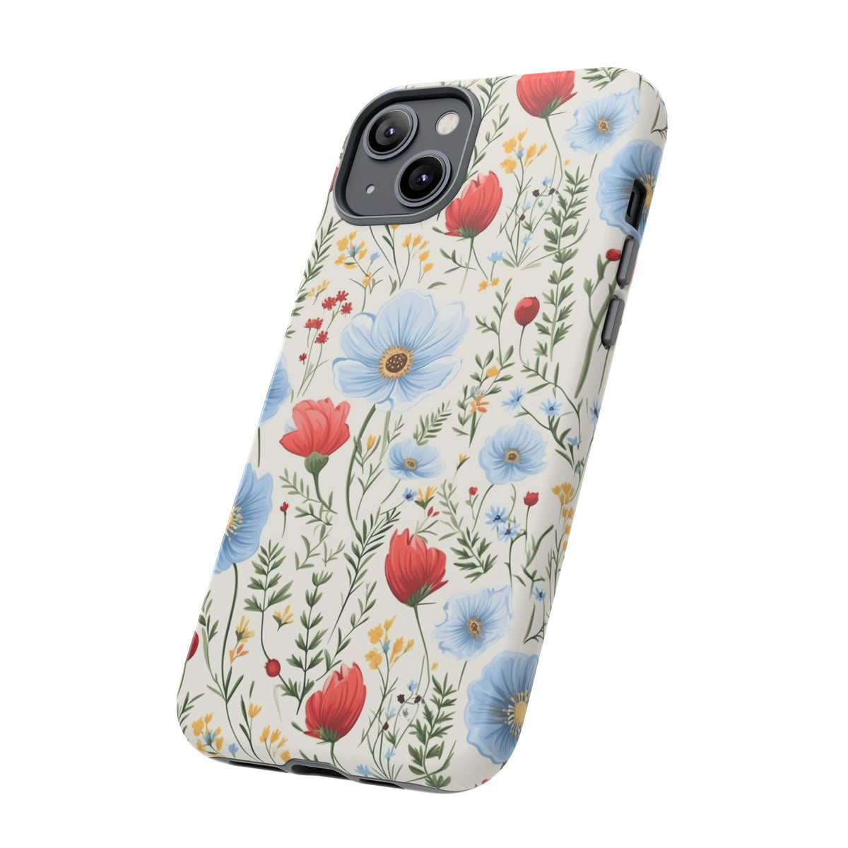 Wildflower Design Phone Case – Beautiful Nature-Inspired Floral Pattern