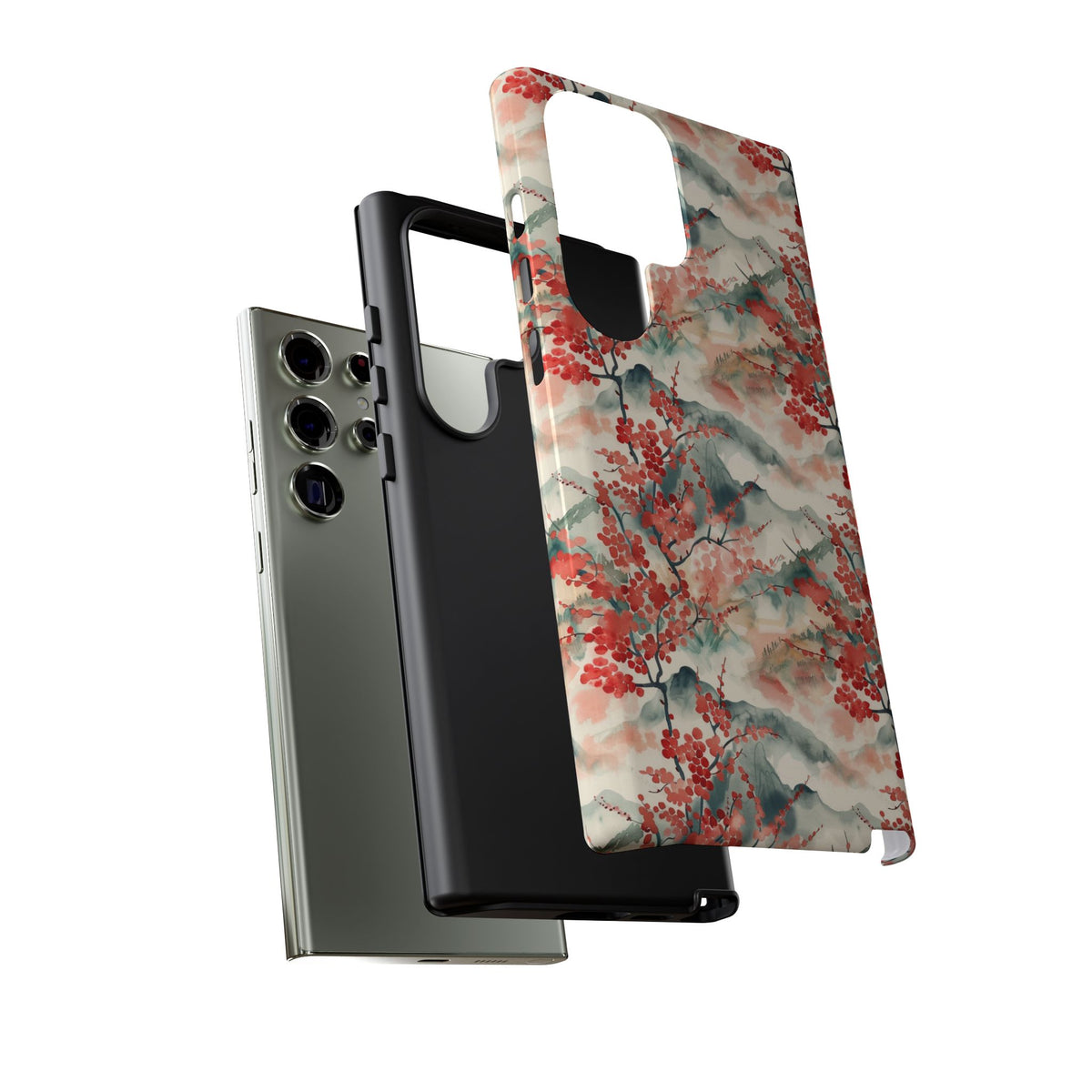 Japanese Pattern Phone Case – Elegant & Timeless Design for Your Phone 462