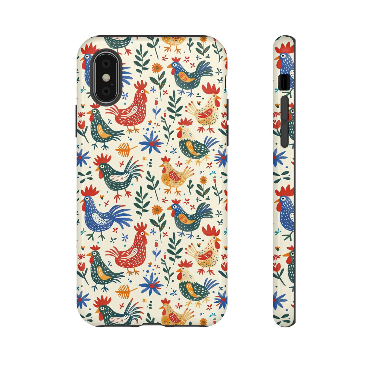 Birds Seamless Pattern Phone Case – Elegant and Timeless Avian Design 8