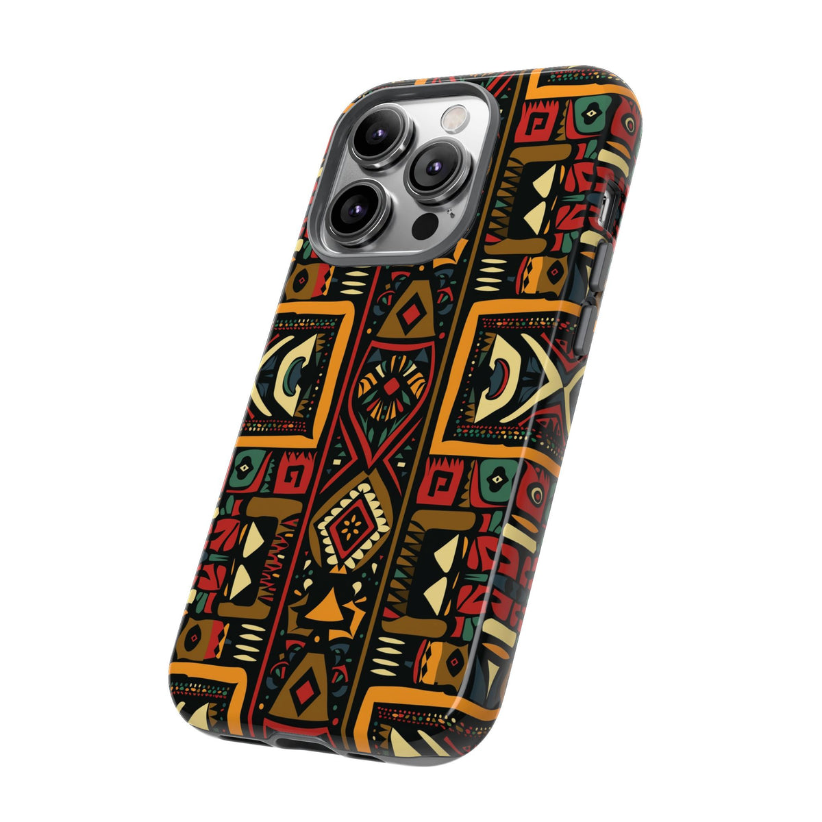 Stylish African Pattern Phone Case – Unique and Vibrant Protection 164