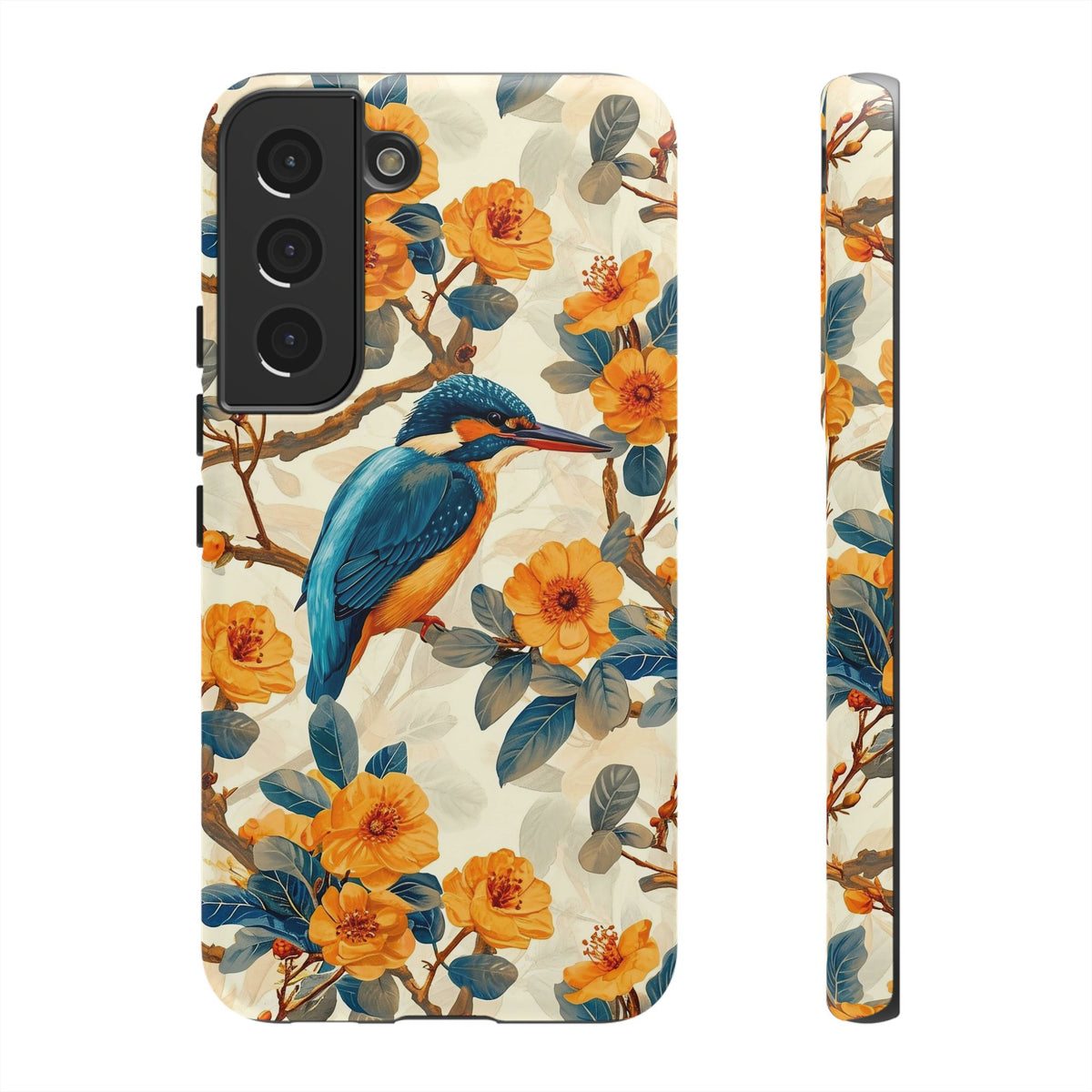 Birds Seamless Pattern Phone Case – Elegant and Timeless Avian Design