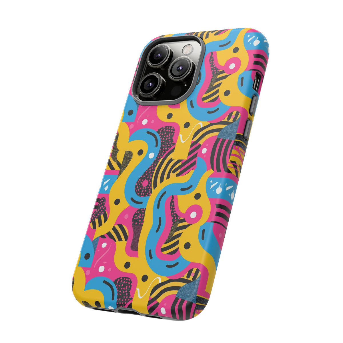 Retro 80s Seamless Phone Case – Vintage Style Meets Modern Protection 109