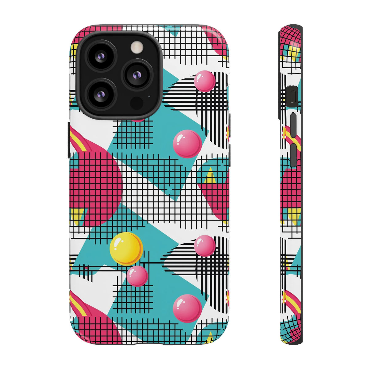 Retro 80s Seamless Phone Case – Vintage Style Meets Modern Protection 161