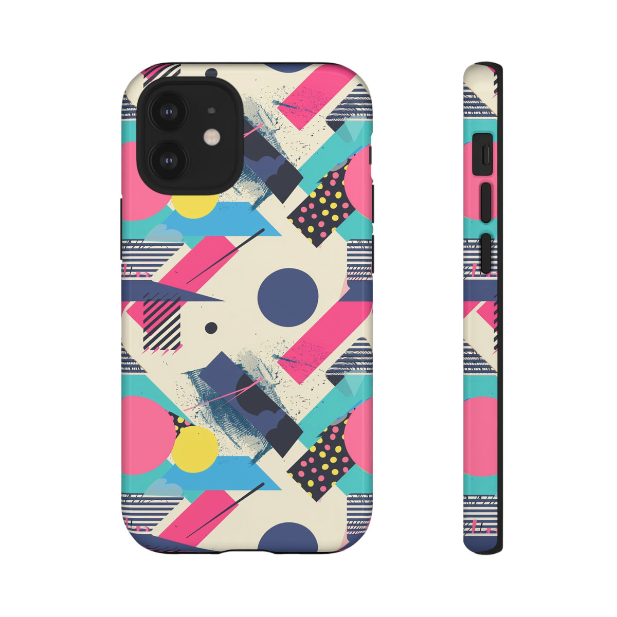 Retro 80s Seamless Phone Case – Vintage Style Meets Modern Protection 089