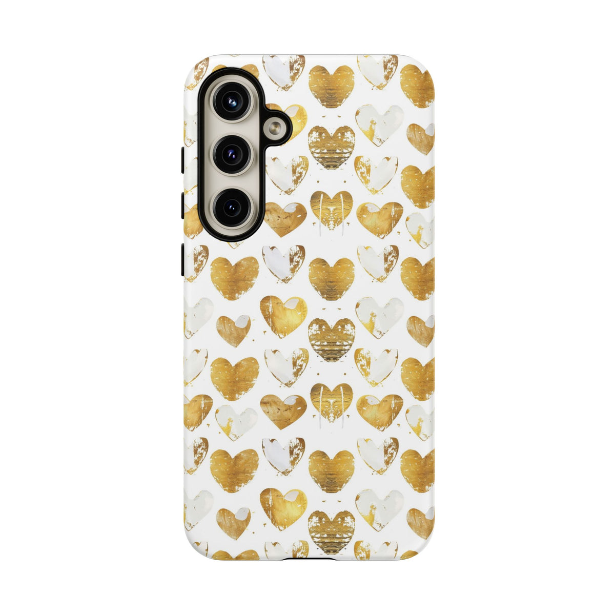 Heart Pattern Phone Case – Stylish & Loving Design for Your Device 369