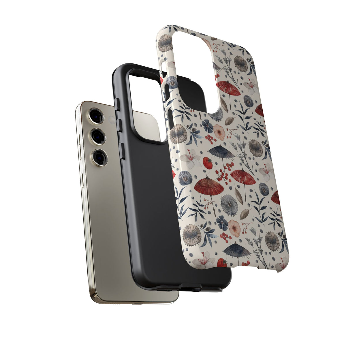 Japanese Pattern Phone Case – Elegant & Timeless Design for Your Phone 137