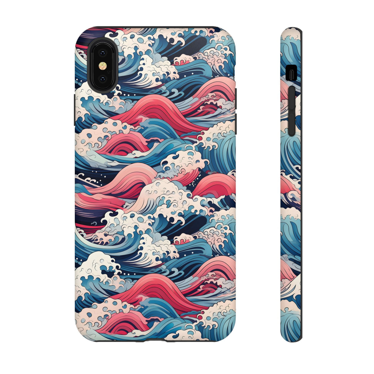 Japanese Waves Phone Case – Embrace Timeless Elegance with Classic Design 3