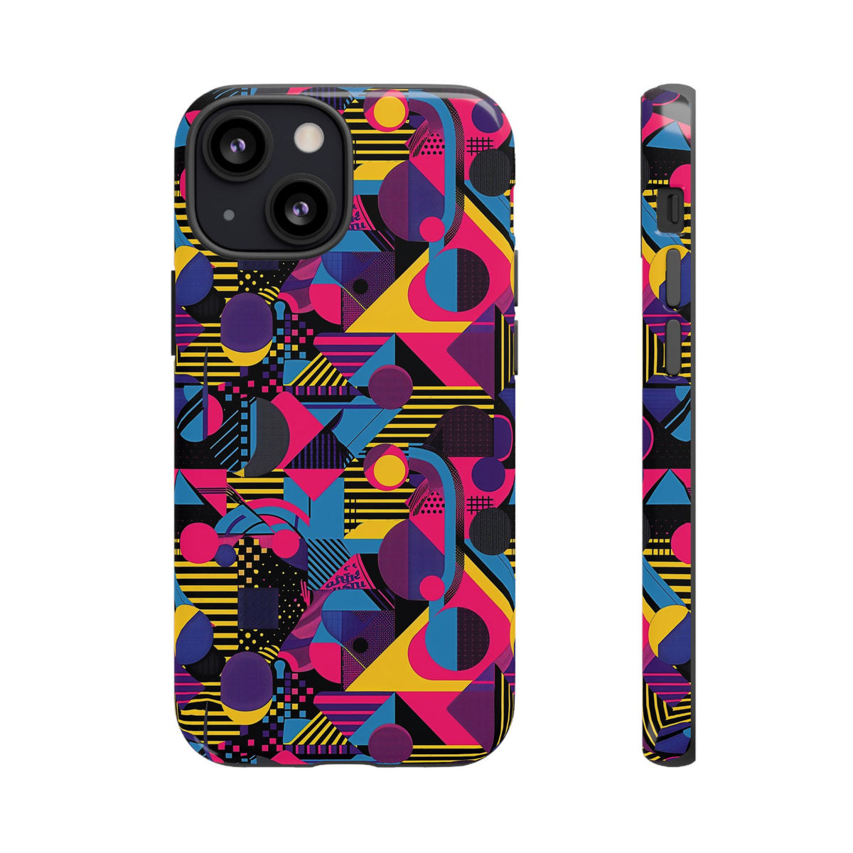 Retro 80s Seamless Phone Case – Vintage Style Meets Modern Protection 085