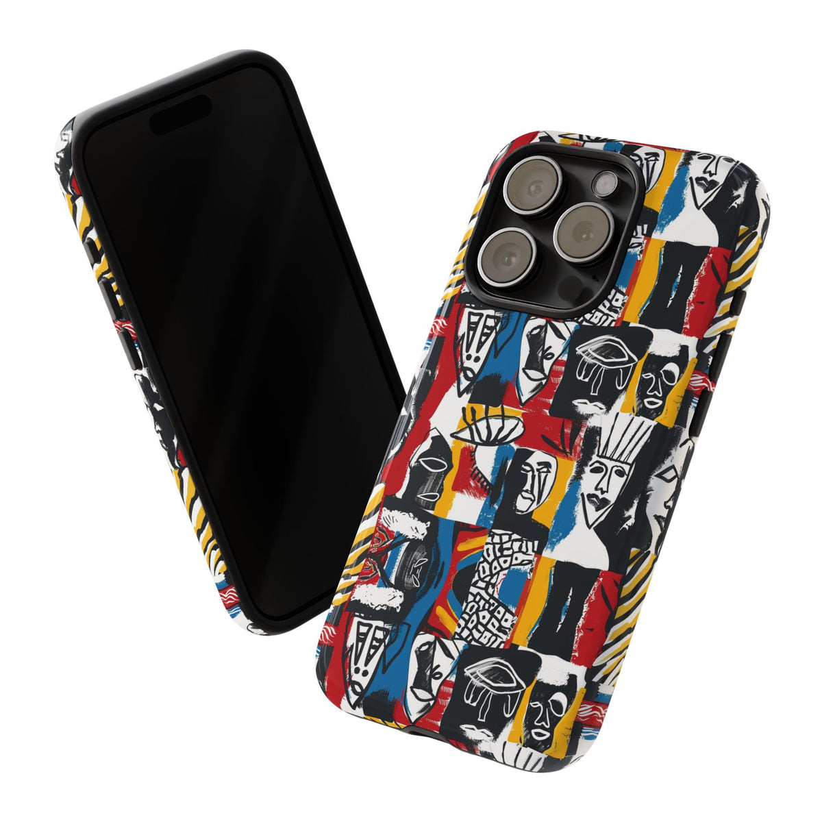 Stylish African Pattern Phone Case – Unique and Vibrant Protection 105