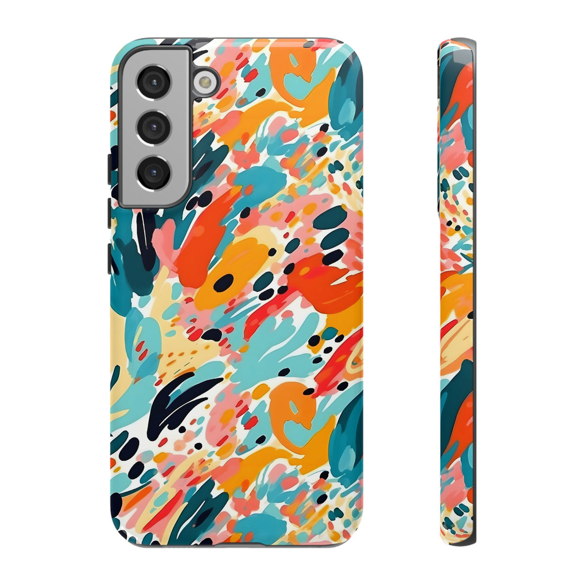 Abstract Painting Design Phone Case – Modern Art-Inspired Phone Cover 7