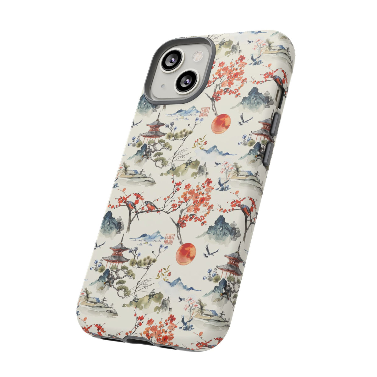 Japanese Pattern Phone Case – Elegant & Timeless Design for Your Phone 120