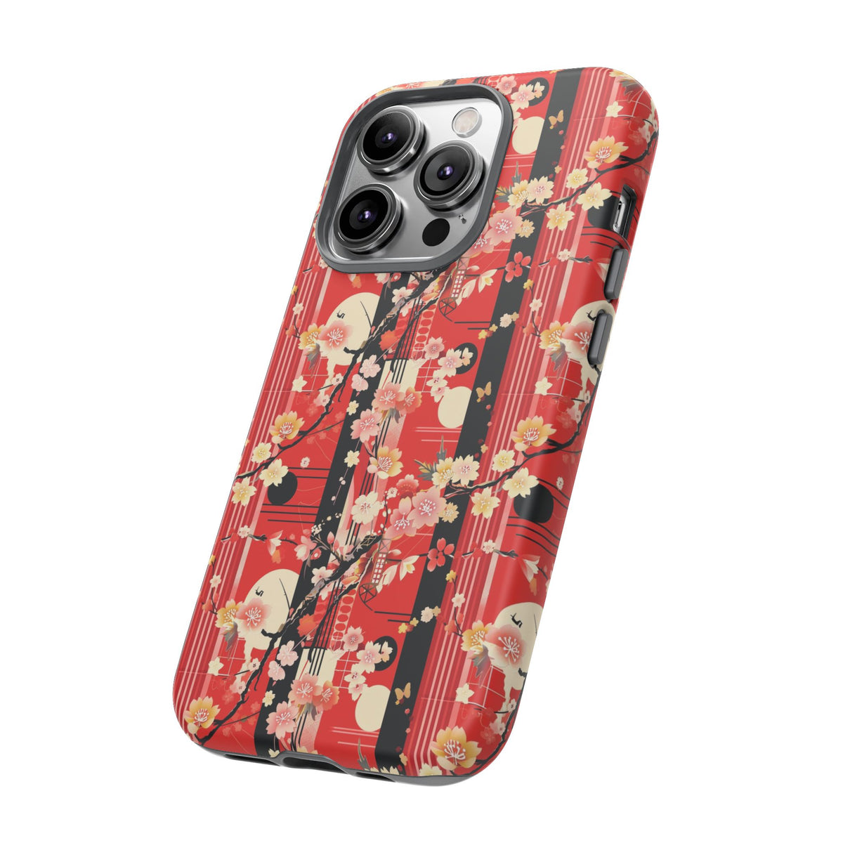 Japanese Pattern Phone Case – Elegant & Timeless Design for Your Phone 026