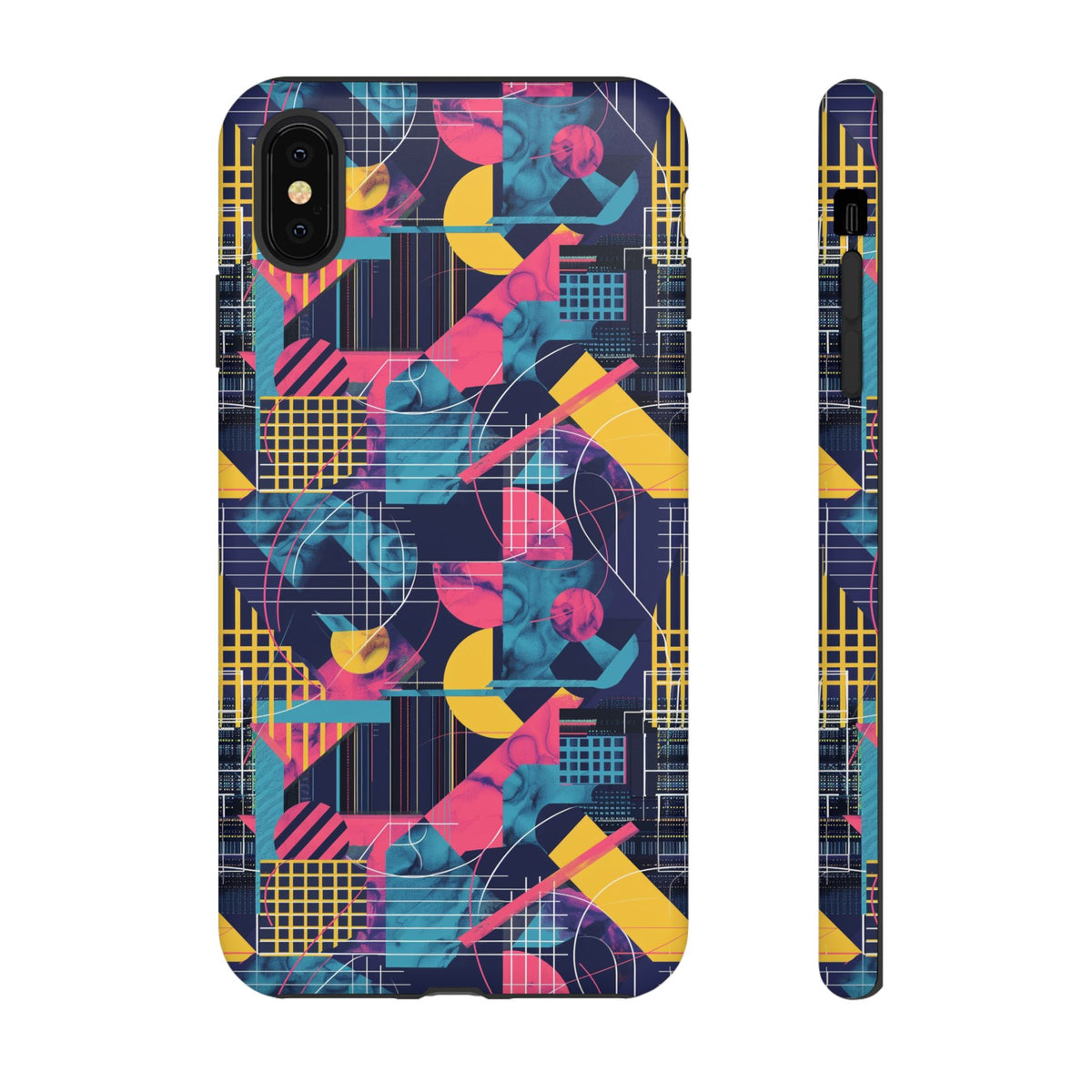 Retro 80s Seamless Phone Case – Vintage Style Meets Modern Protection 188