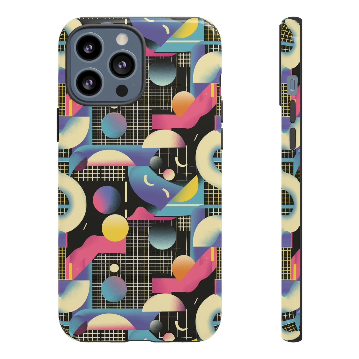 Retro 80s Seamless Phone Case – Vintage Style Meets Modern Protection 227