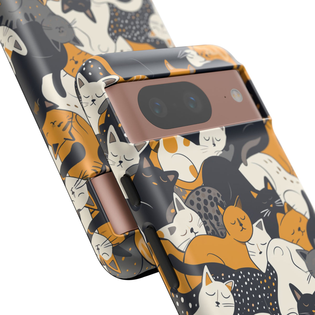 Seamless Cat Pattern Design Phone Case – Playful and Stylish Cat-Themed Phone Cover 2