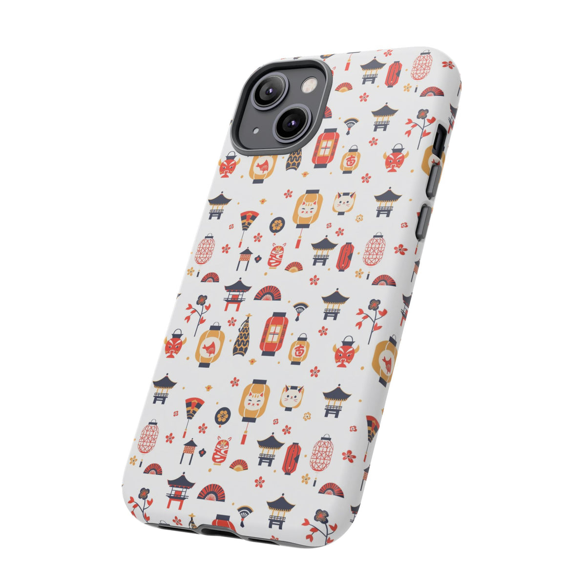 Japanese Pattern Phone Case – Elegant & Timeless Design for Your Phone 121