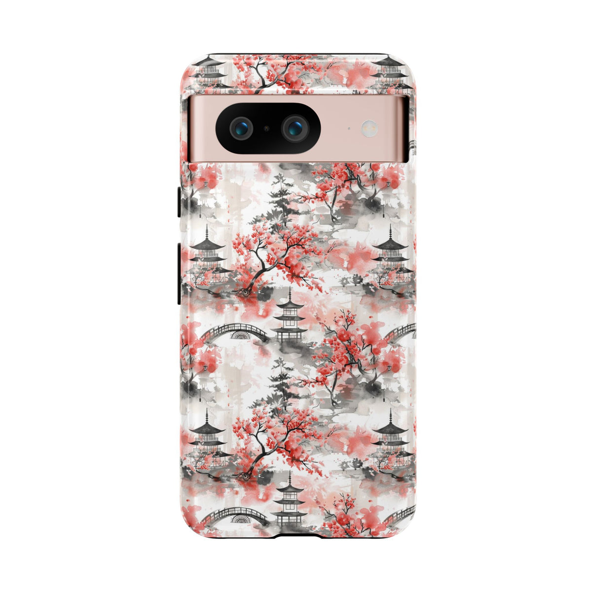 Japanese Pattern Phone Case – Elegant & Timeless Design for Your Phone 122