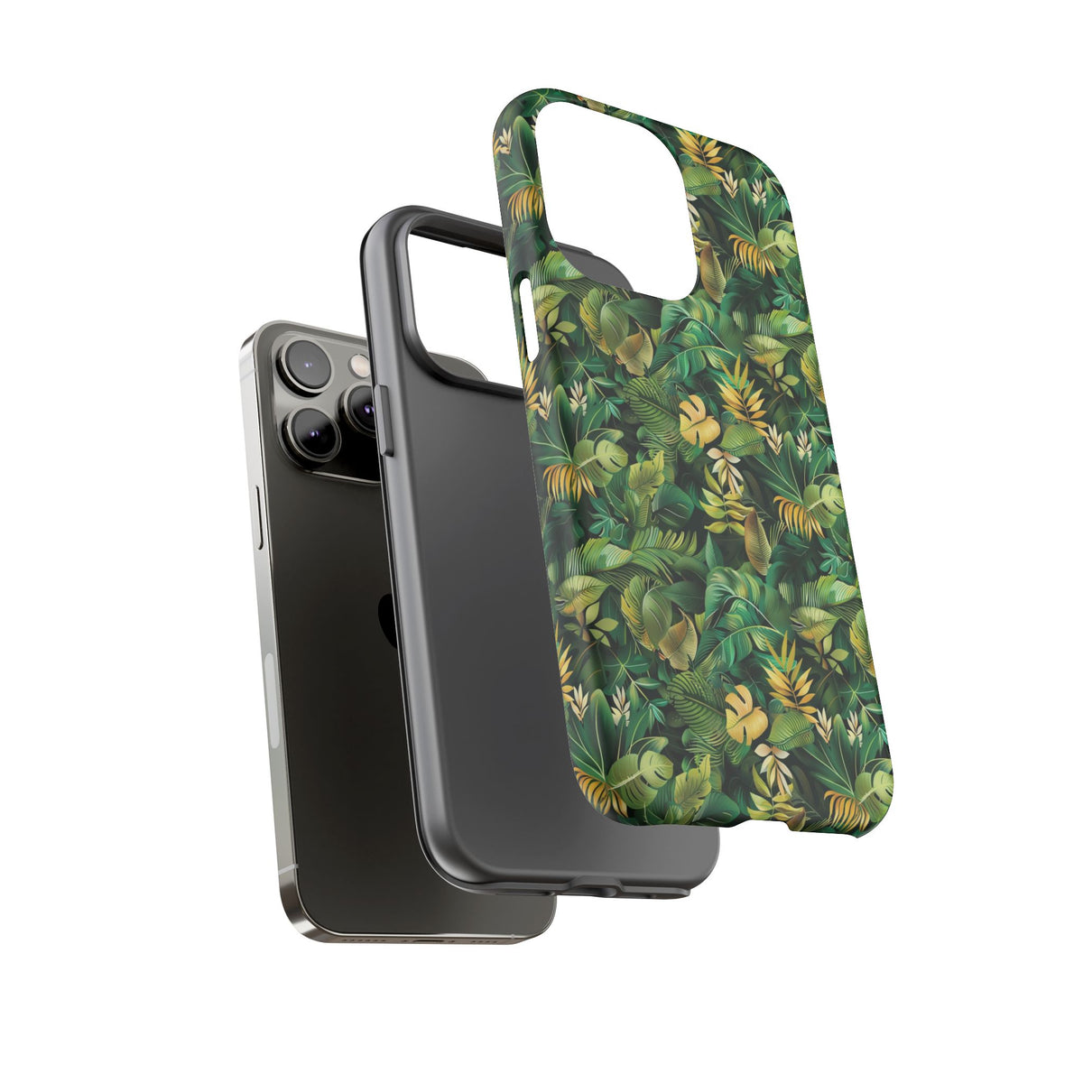 Jungle Pattern Phone Case – Exotic & Lush Design for Your Phone 330