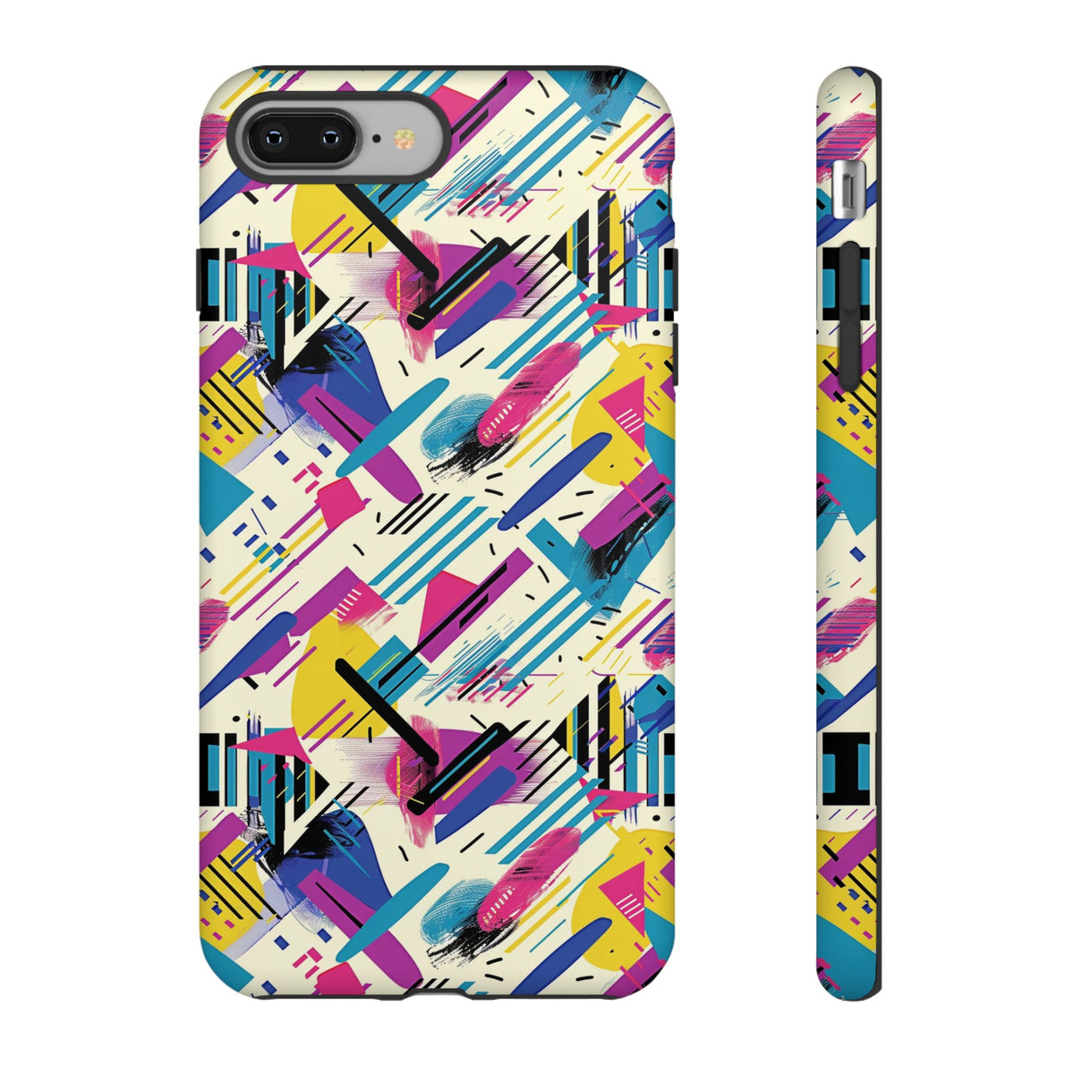 Retro 80s Seamless Phone Case – Vintage Style Meets Modern Protection 134