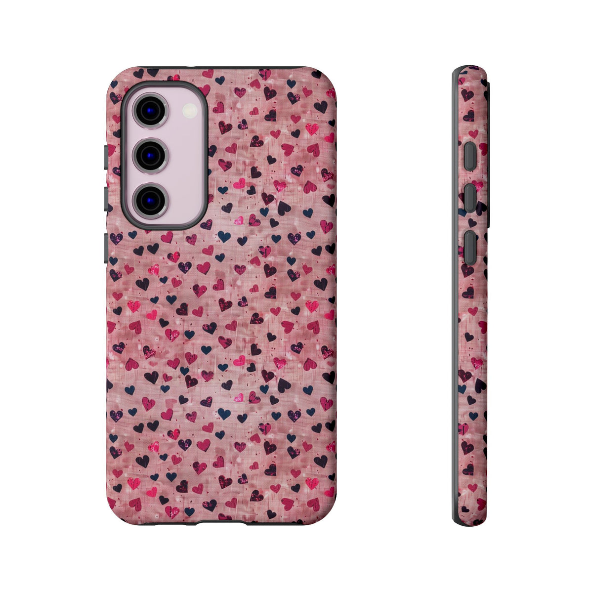 Heart Pattern Phone Case – Stylish & Loving Design for Your Device 229