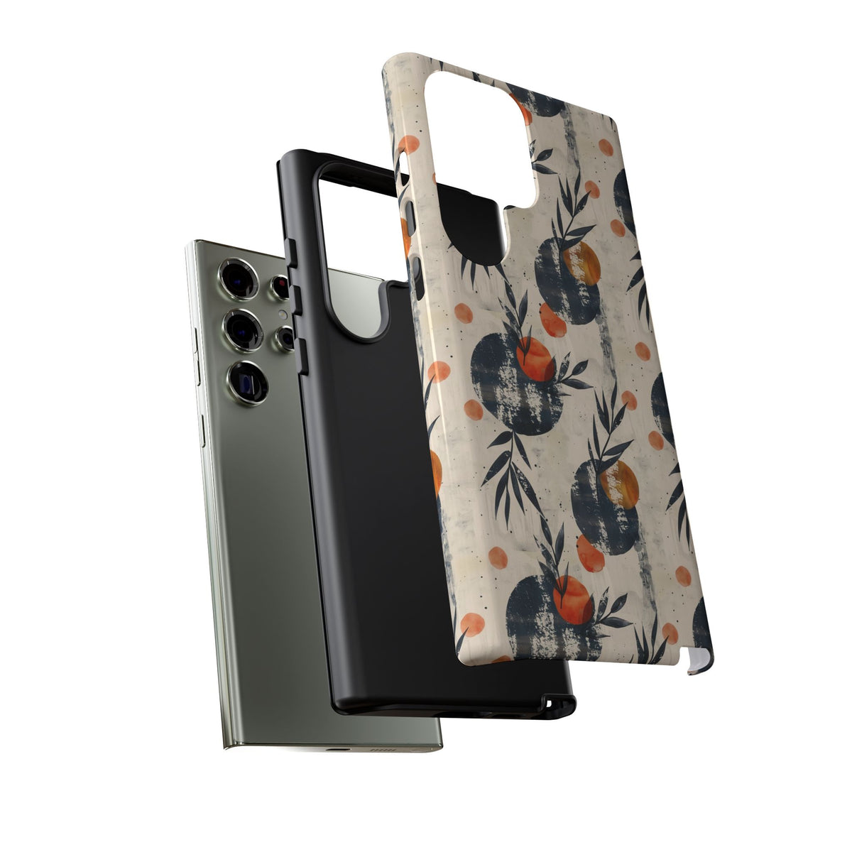 Japanese Pattern Phone Case – Elegant & Timeless Design for Your Phone 088