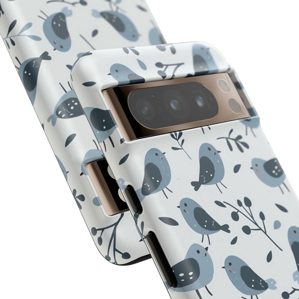 Birds Seamless Pattern Phone Case – Elegant and Timeless Avian Design 10