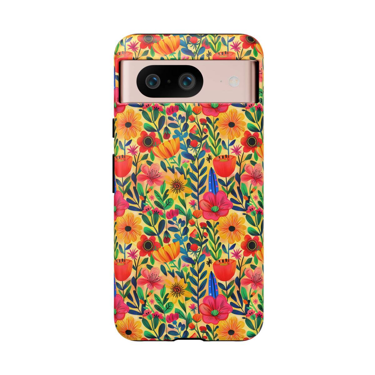 Frida Kahlo's Flower Phone Case – Artistic Elegance for Your Phone 7