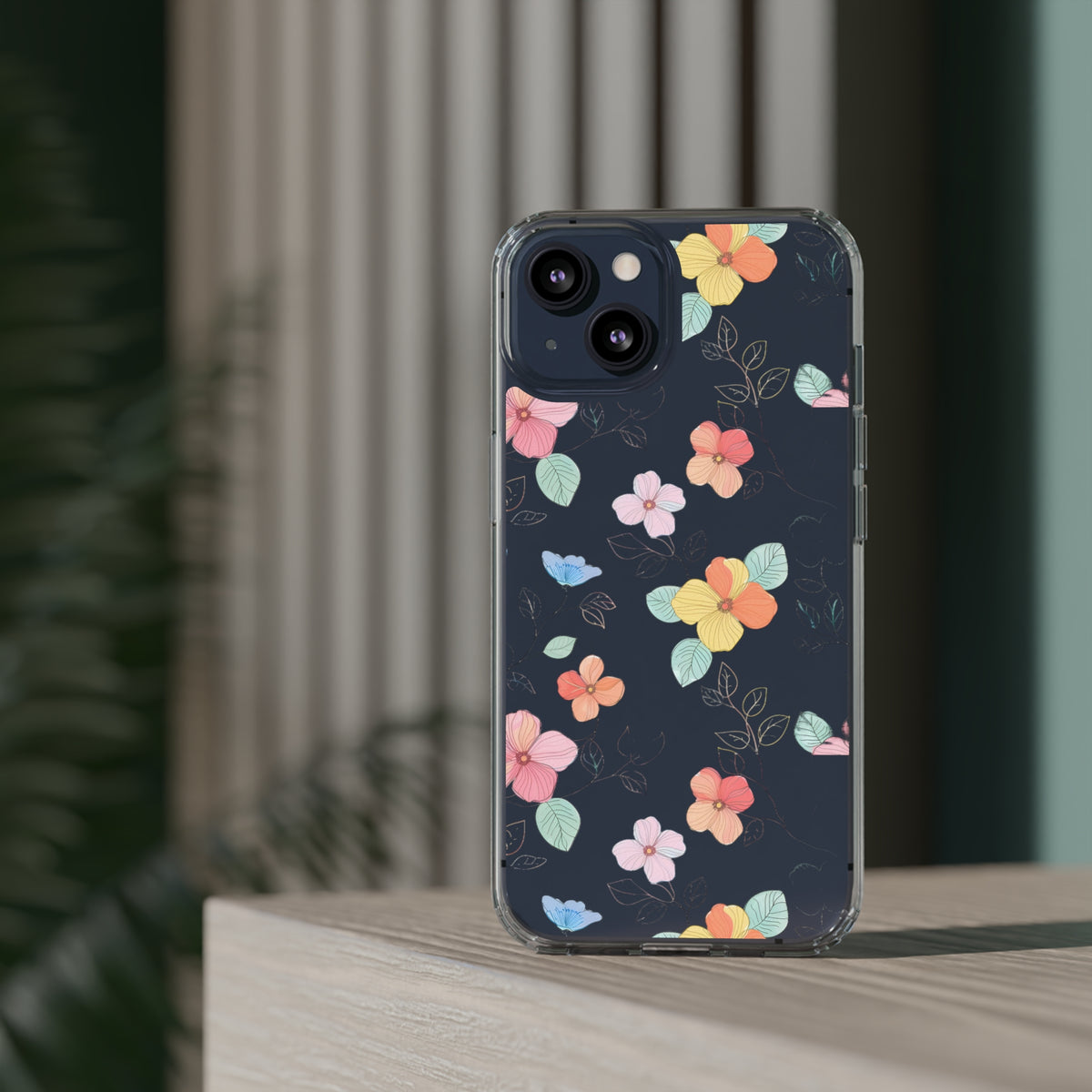 Wild Flowers Garden Stitch Phone Case – Nature-Inspired Floral Design 6