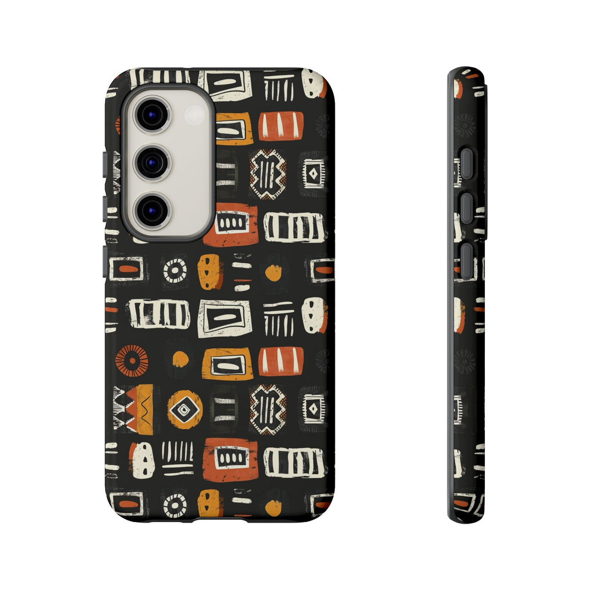 Stylish African Pattern Phone Case – Unique and Vibrant Protection 198