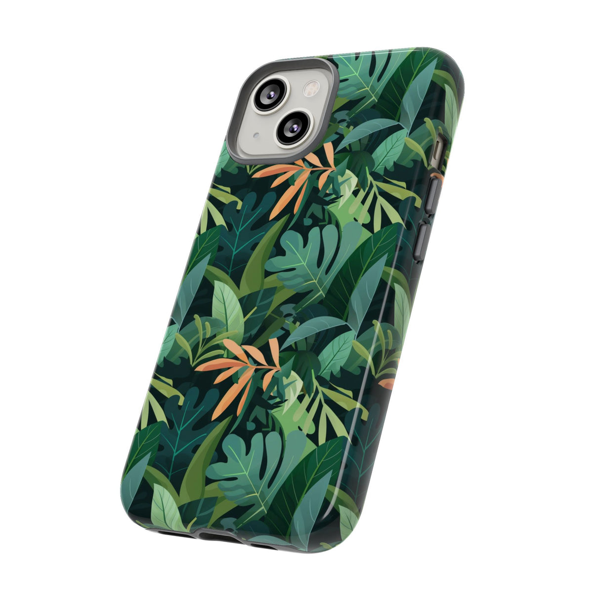 Jungle Pattern Phone Case – Exotic & Lush Design for Your Phone 341