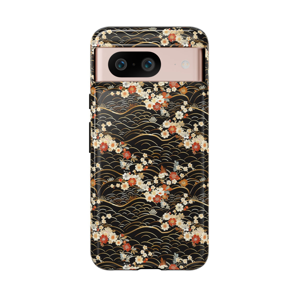 Japanese Pattern Phone Case – Elegant & Timeless Design for Your Phone 097