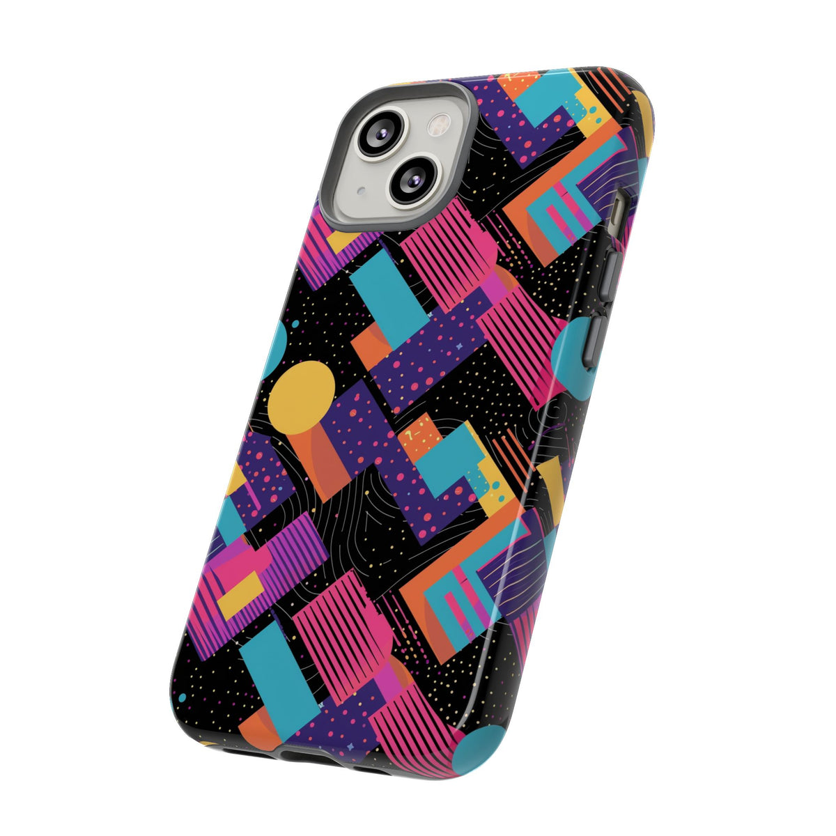 Retro 80s Seamless Phone Case – Vintage Style Meets Modern Protection 088