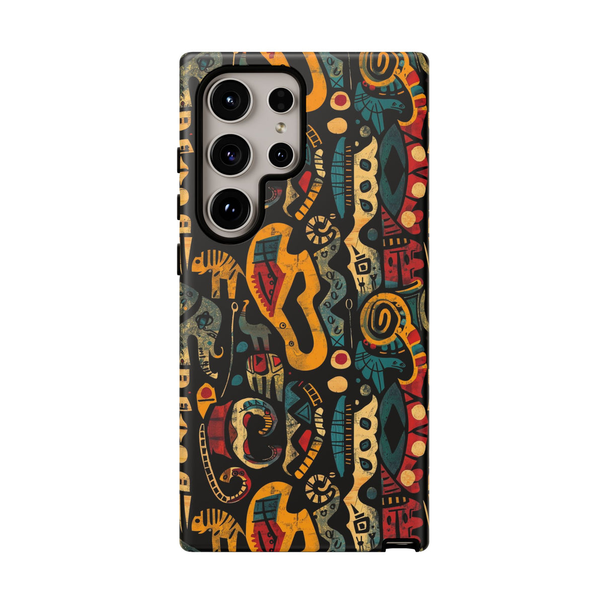 Stylish African Pattern Phone Case – Unique and Vibrant Protection 153