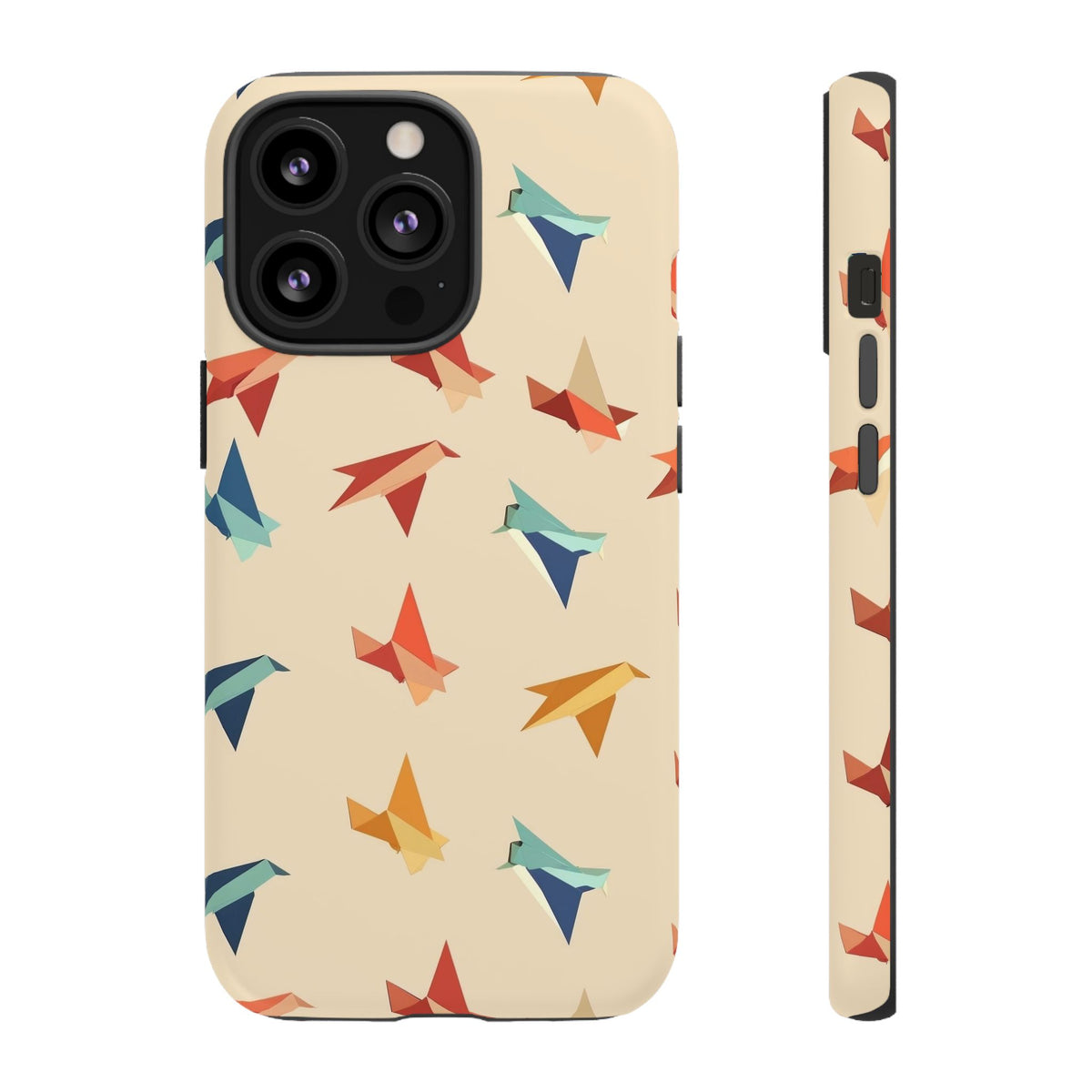 Birds Seamless Pattern Phone Case – Elegant and Timeless Avian Design 4