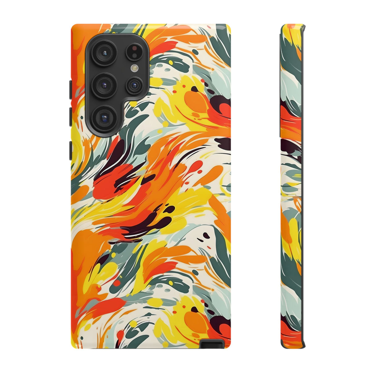 Abstract Painting Design Phone Case – Modern Art-Inspired Phone Cover 5