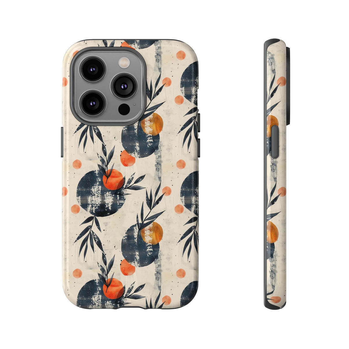 Japanese Pattern Phone Case – Elegant & Timeless Design for Your Phone 088